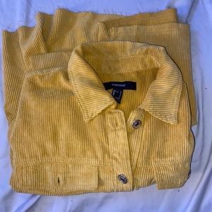 Oversized Corduroy shacket